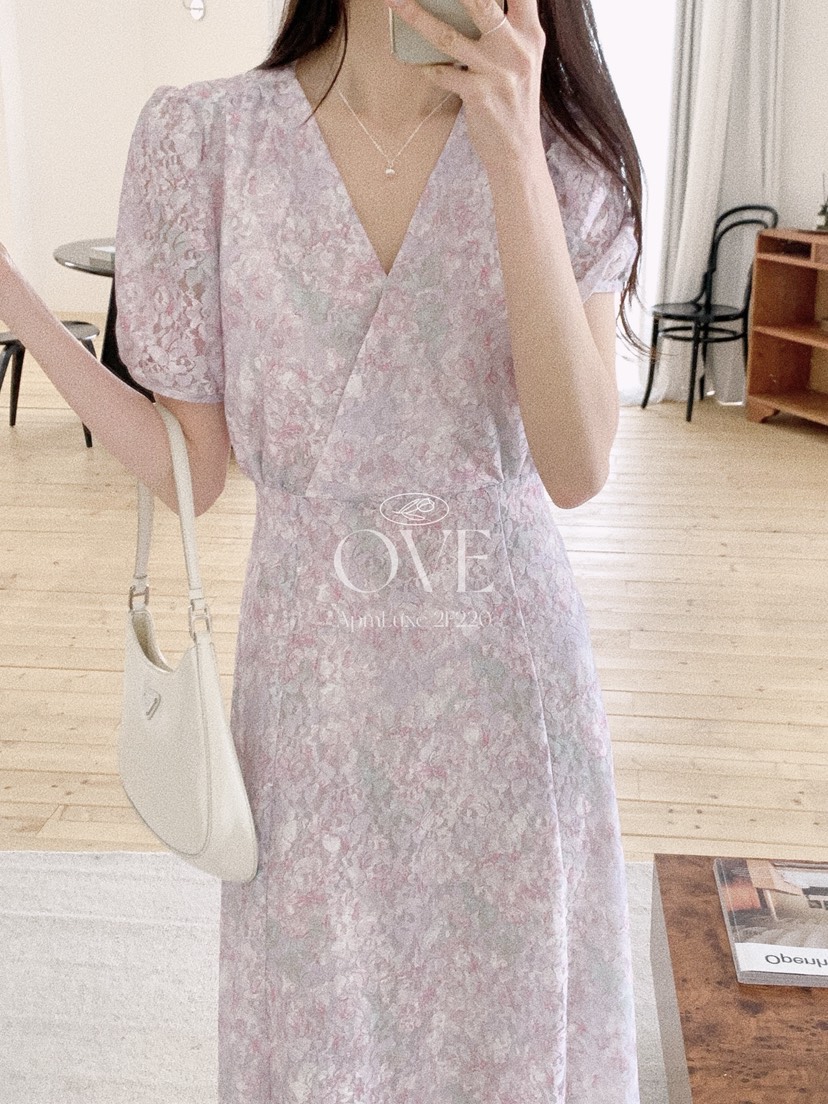 OVE韓國東大門直郵女裝新品熱賣人氣時尚26春夏休閑連衣裙OVE連衣裙