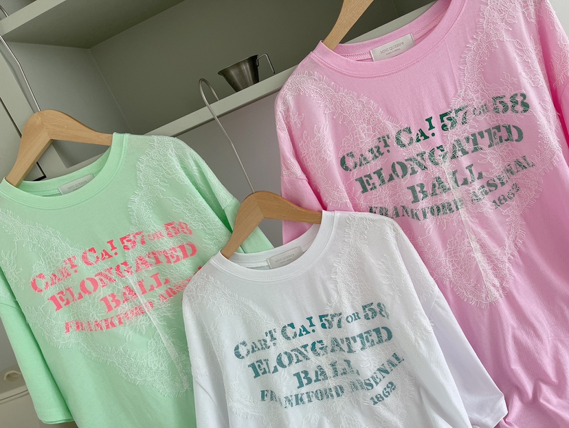 MINIQUEENS韓國代購女裝新品26春夏人氣時尚職業推薦熱賣T恤MINIQUEENST恤