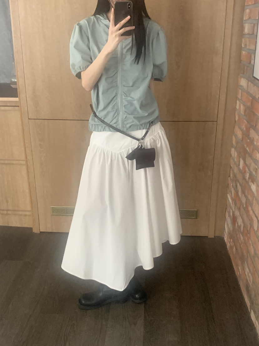 TRUE韓國直郵實拍女士新品26春夏職業推薦休閑人氣夾克褶皺TRUE夾克