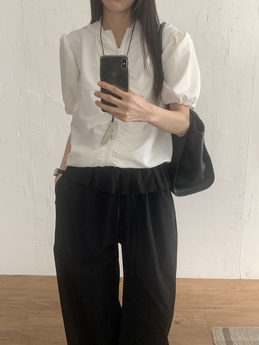 TRUE韓國直郵實拍女士新品26春夏職業推薦休閑人氣夾克褶皺TRUE夾克