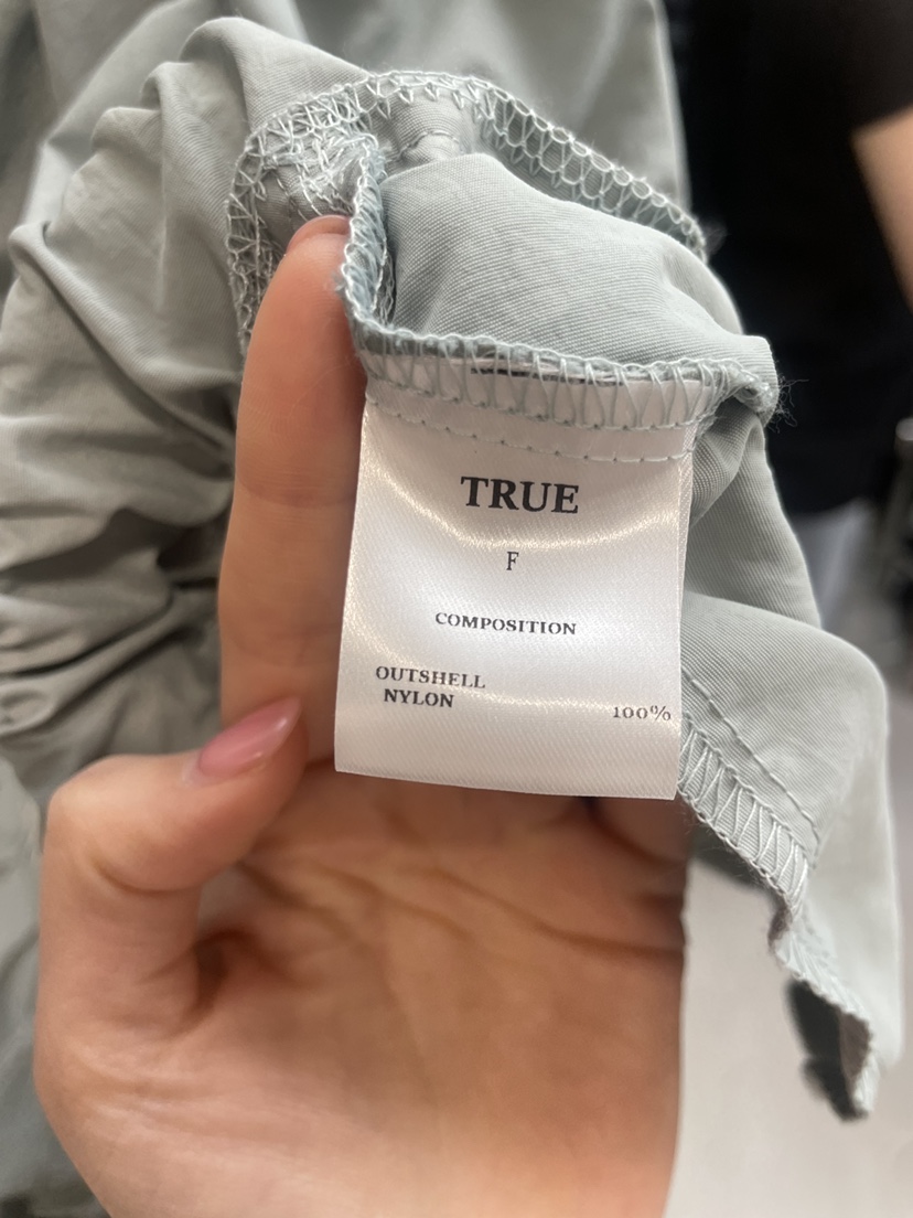TRUE韓國直郵實拍女士新品26春夏職業推薦休閑人氣夾克褶皺TRUE夾克