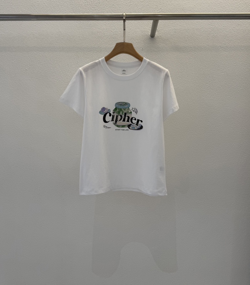 ABLERING韓國代購女士新品推薦休閑26春夏人氣職業熱賣T恤ABLE STANDARD/ABLERINGT恤圖色1