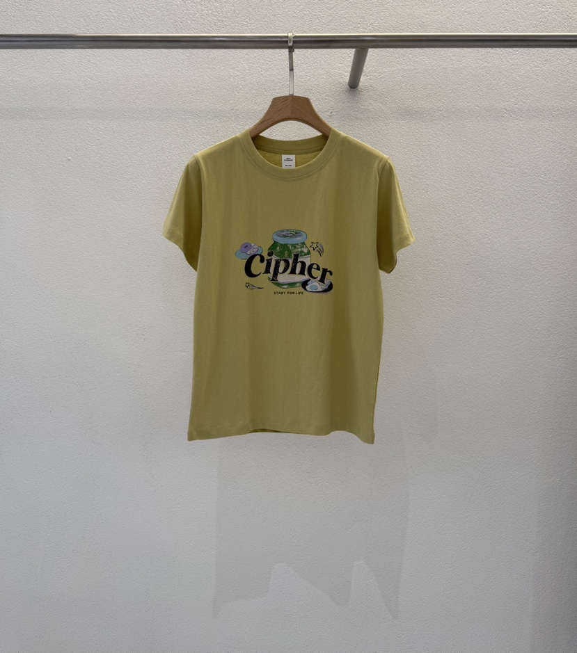 ABLERING韓國代購女士新品推薦休閑26春夏人氣職業熱賣T恤ABLE STANDARD/ABLERINGT恤圖色2