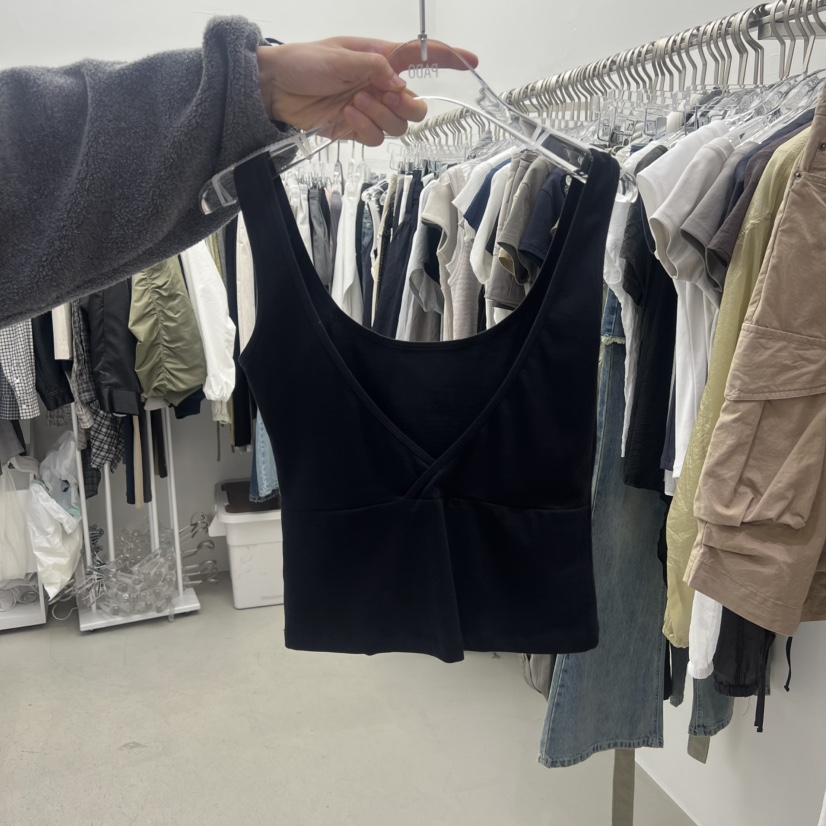 PADO韓國代購女士新品職業熱賣26春夏時尚推薦休閑吊帶背心PADO吊帶/背心