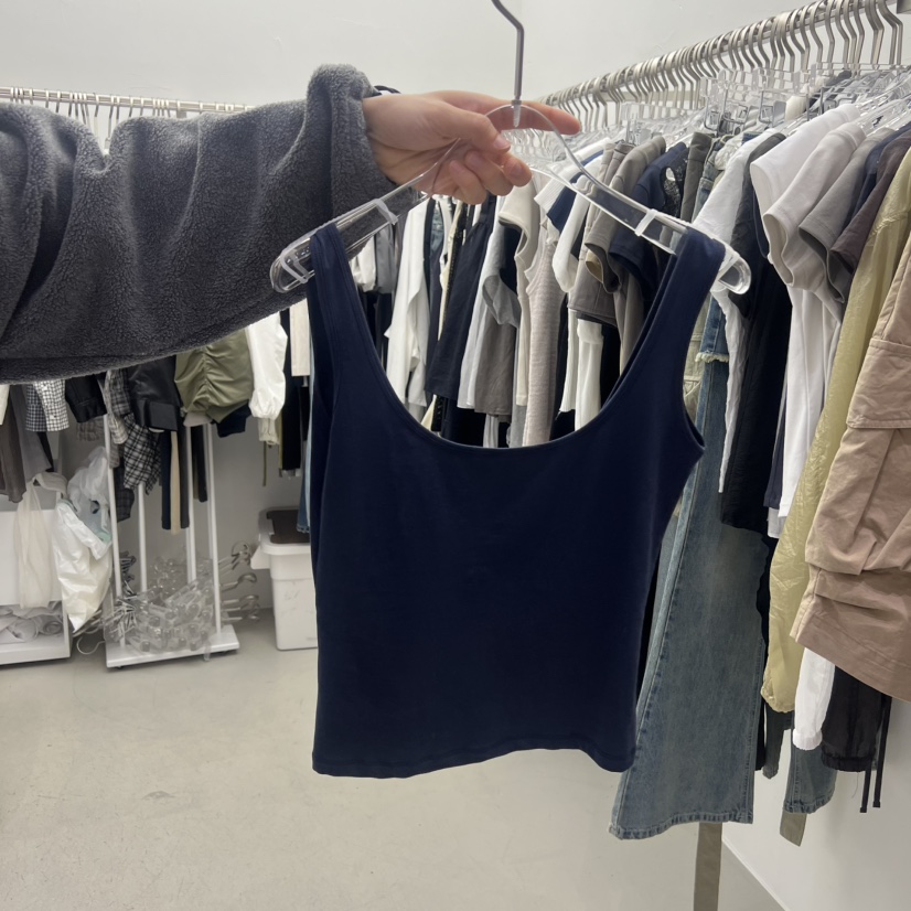 PADO韓國代購女士新品職業熱賣26春夏時尚推薦休閑吊帶背心PADO吊帶/背心圖色2