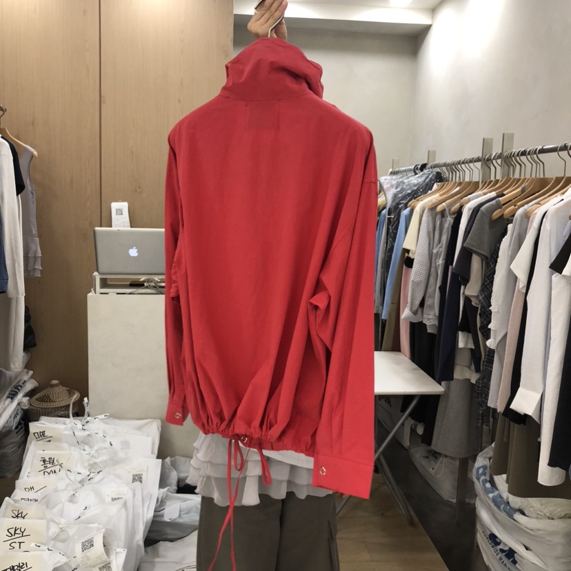 VILLABUTTON韓國東大門代購女裝新品時尚26春夏熱賣夾克棉VILLABUTTON夾克