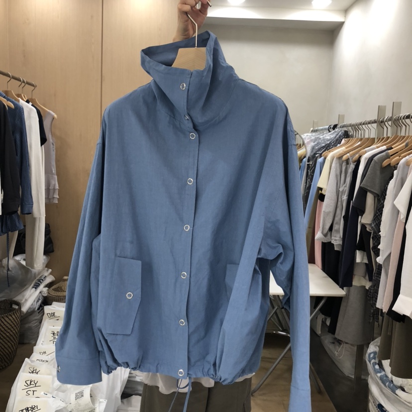 VILLABUTTON韓國東大門代購女裝新品時尚26春夏熱賣夾克棉VILLABUTTON夾克圖色2