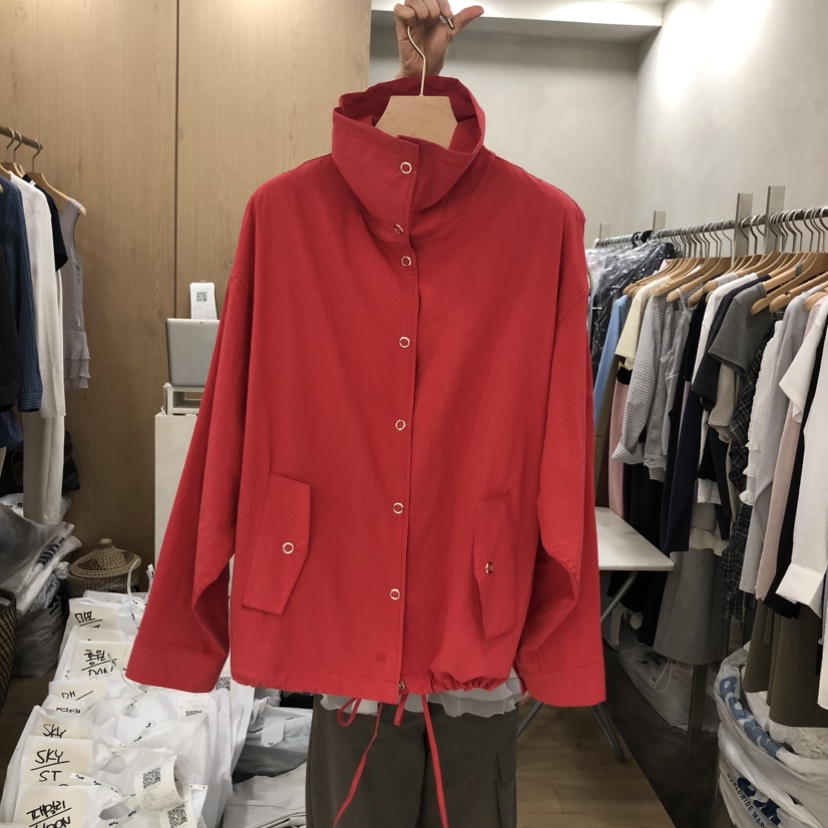 VILLABUTTON韓國東大門代購女裝新品時尚26春夏熱賣夾克棉VILLABUTTON夾克圖色3