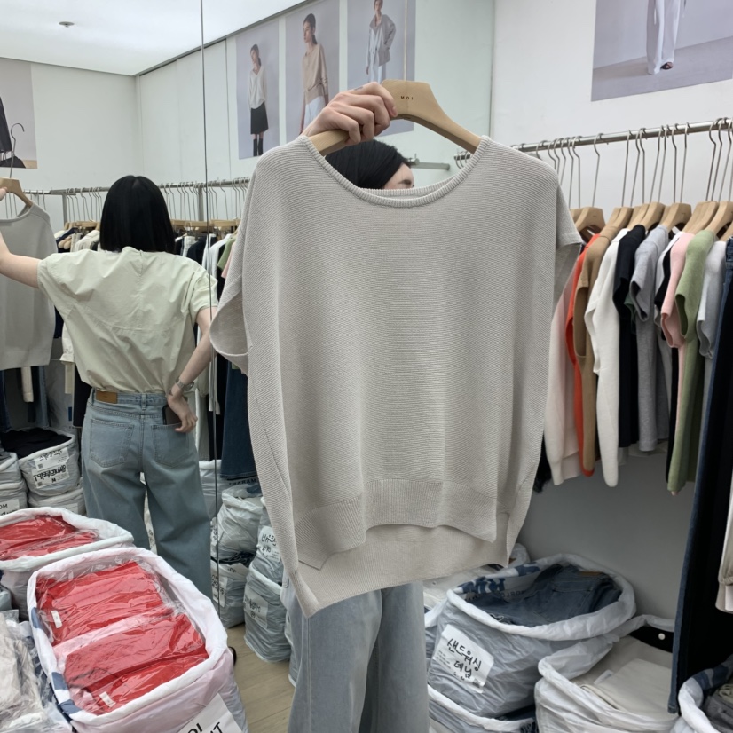 MOI-A韓國東大門直郵女裝新款人氣熱賣休閑職業推薦針織衫MOI-A針織衫圖色1