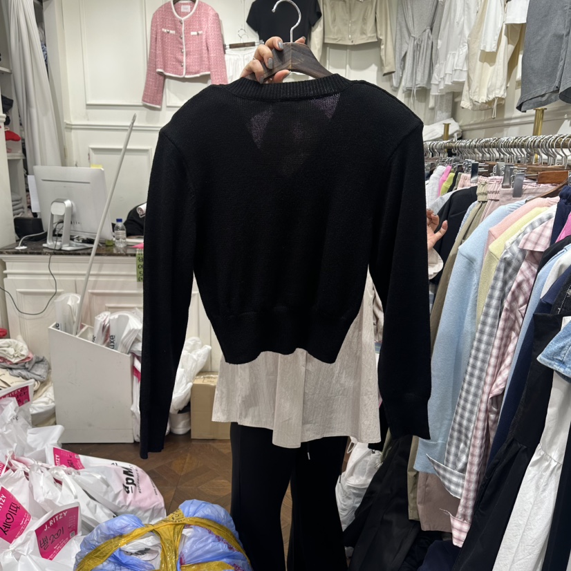 J.RITZY韓國東大門代購女裝新款26春夏人氣推薦職業針織衫J.RITZY針織衫