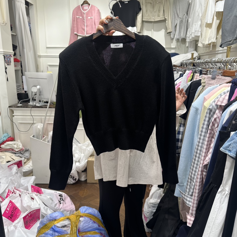 J.RITZY韓國東大門代購女裝新款26春夏人氣推薦職業針織衫J.RITZY針織衫圖色6