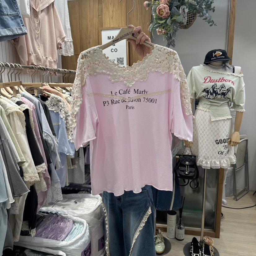 MARI CO韓國代購女士新款推薦職業熱賣休閑時尚26春夏T恤MARI COT恤圖色1