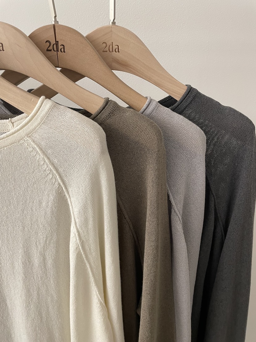 2DA/DARIMI-P韓國東大門直郵女士新品26春夏人氣長袖T恤2DA/DARIMI-P長袖T恤