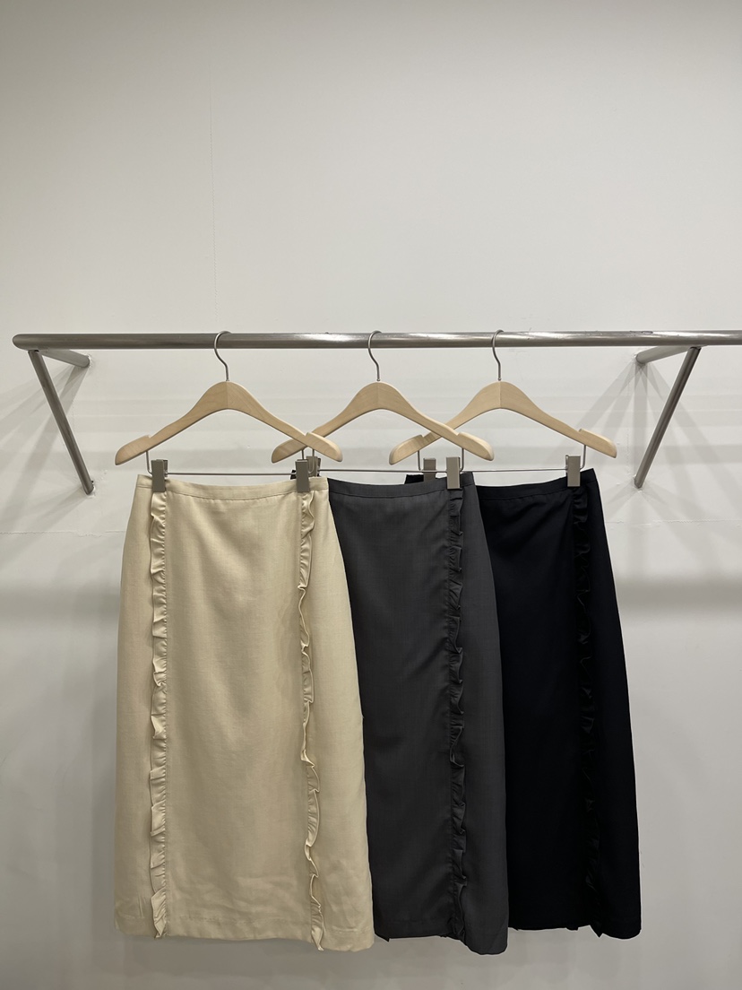 FIFTY韓國東大門直郵女裝新款推薦人氣26春夏時尚長裙雙層FIFTY長裙