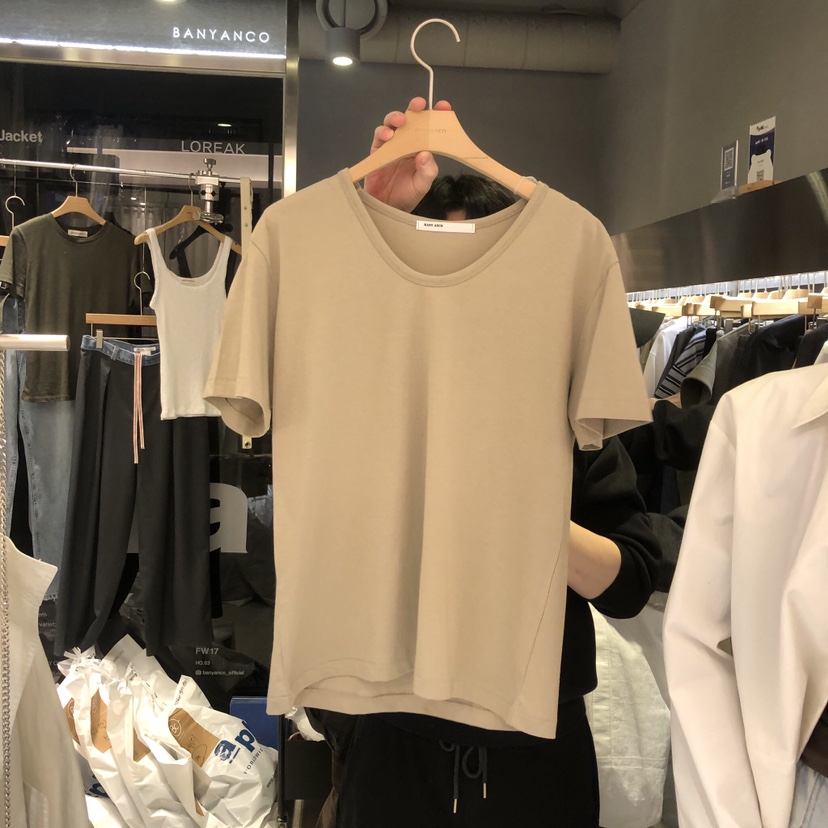 BANY ANCO韓國直郵女士新品推薦休閑熱賣職業人氣時尚T恤BANY ANCOT恤圖色5