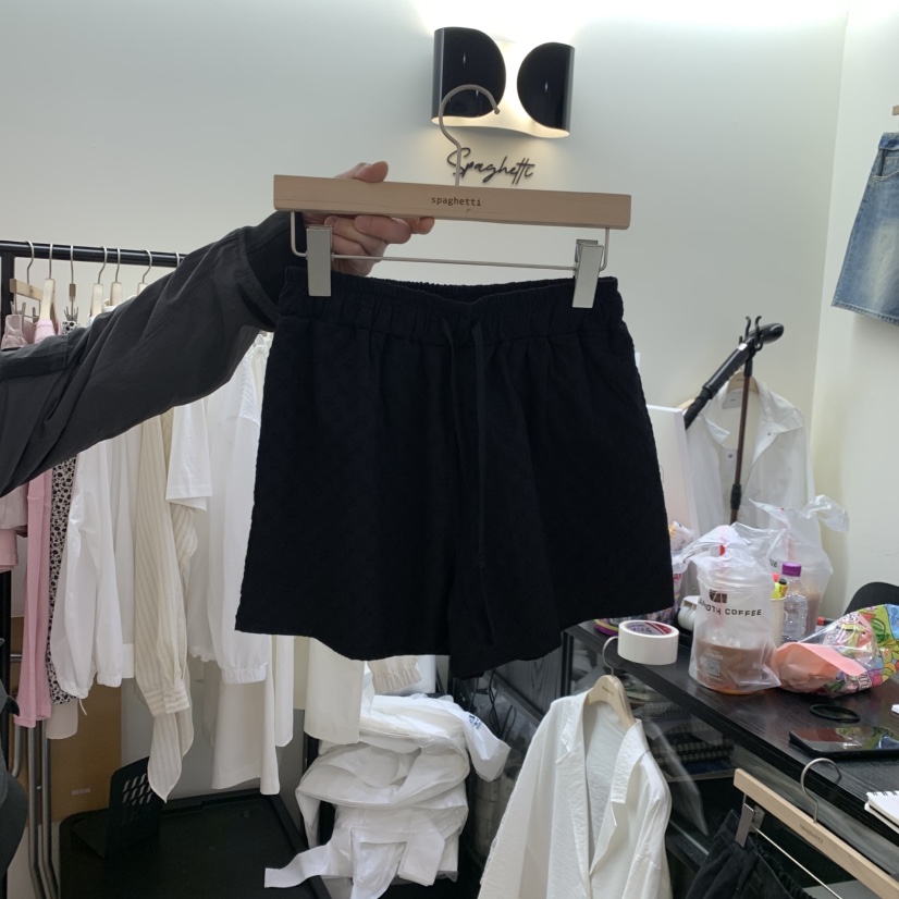 SPAGHETTI韓國東大門直郵女士新款職業熱賣26春夏時尚短褲spaghetti短褲圖色2