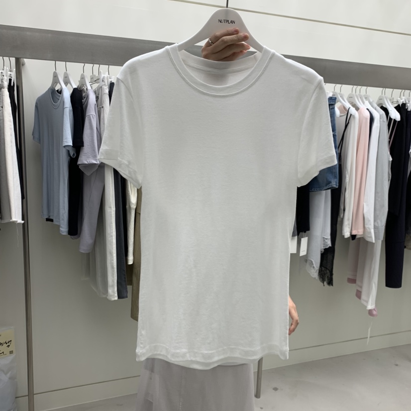 NUTPLAN韓國直郵女裝新款休閑26春夏職業時尚人氣熱賣T恤NUTPLANT恤圖色3