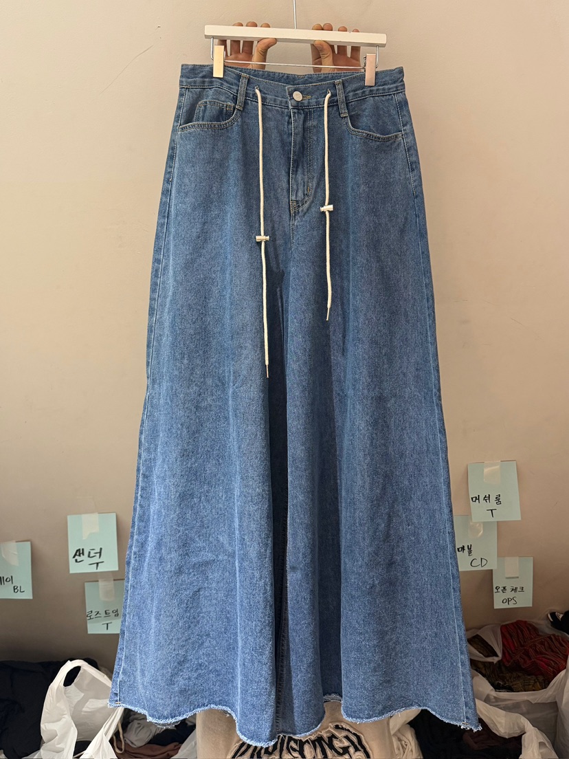 BELITA-L韓國東大門直郵女士新品休閑26春夏時尚人氣牛仔褲BELITA-L牛仔褲圖色2