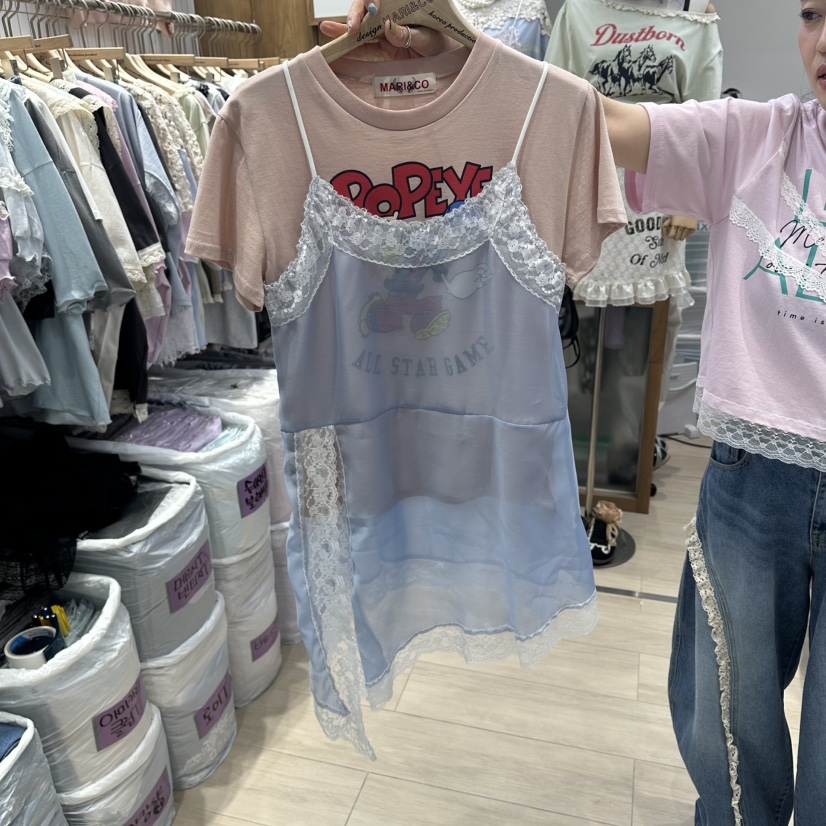 MARI CO韓國直郵女士新款休閑26春夏職業連衣裙不含內搭MARI CO連衣裙圖色2