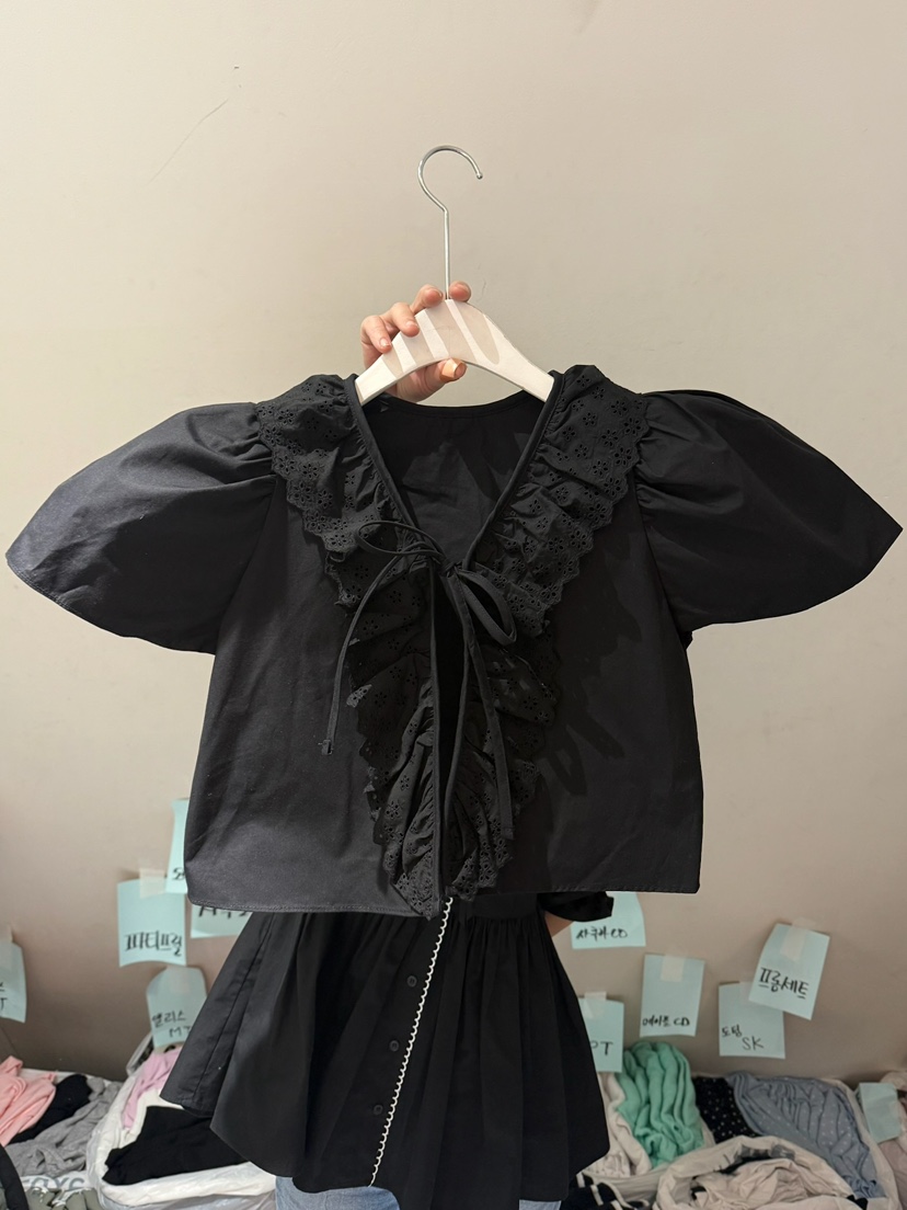 BELITA-L韓國直郵實拍女士新款推薦休閑時尚襯衫蕾絲衫豹紋BELITA-L襯衫/蕾絲衫圖色2