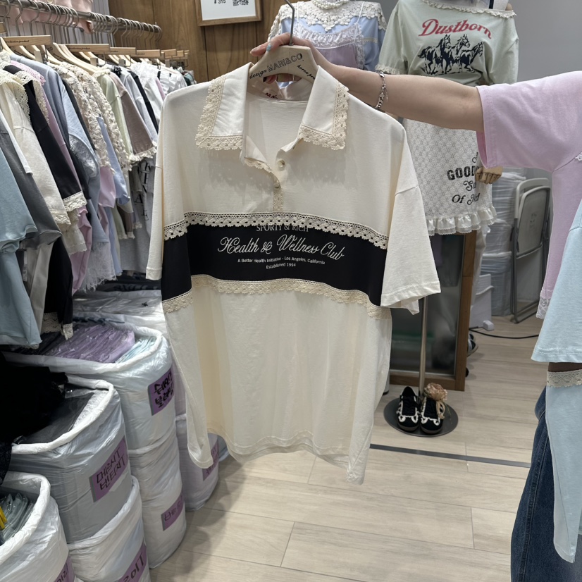 MARI CO韓國東大門直郵女裝新款26春夏職業時尚人氣推薦T恤MARI COT恤圖色1