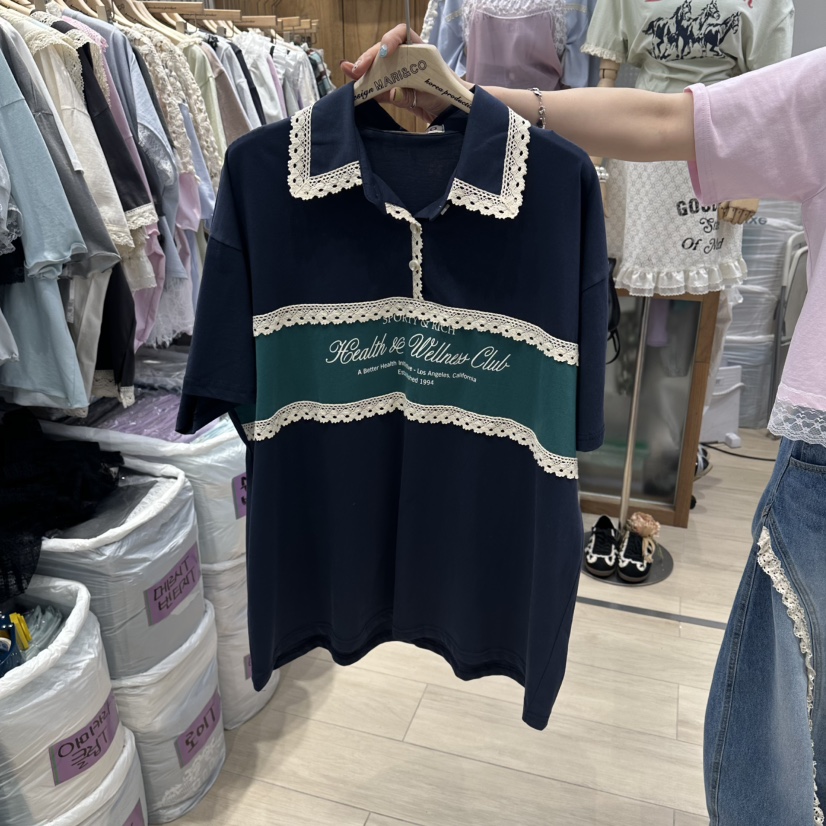 MARI CO韓國東大門直郵女裝新款26春夏職業時尚人氣推薦T恤MARI COT恤圖色3