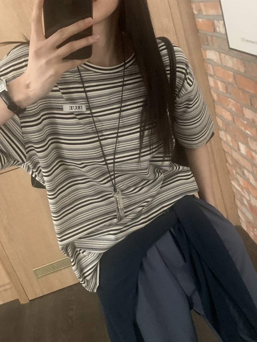 TRUE韓國代購女裝新品職業時尚休閑26春夏人氣推薦熱賣T恤TRUET恤