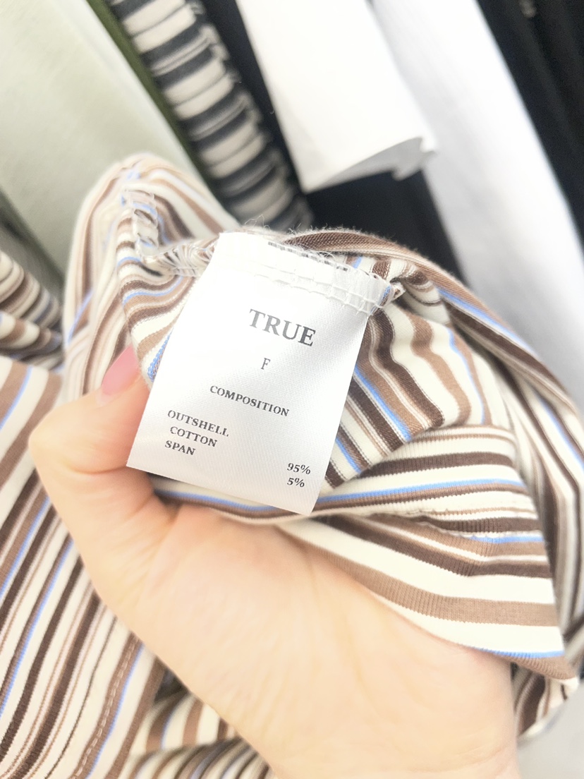 TRUE韓國代購女裝新品職業時尚休閑26春夏人氣推薦熱賣T恤TRUET恤