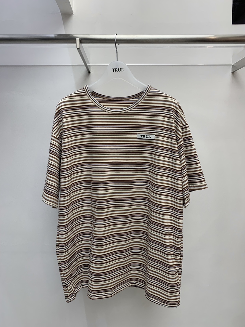 TRUE韓國代購女裝新品職業時尚休閑26春夏人氣推薦熱賣T恤TRUET恤圖色1