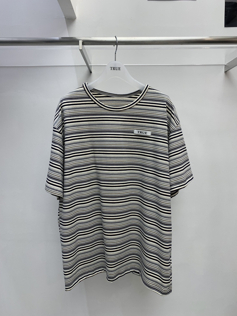 TRUE韓國代購女裝新品職業時尚休閑26春夏人氣推薦熱賣T恤TRUET恤圖色2