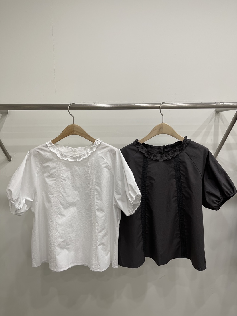 FIFTY韓國直郵實拍女裝新款時尚人氣職業熱賣26春夏襯衫蕾絲衫FIFTY襯衫/蕾絲衫