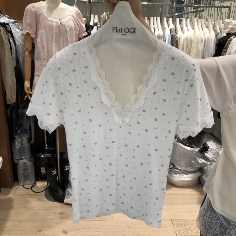 OGI韓國東大門代購女士新款休閑職業時尚熱賣26春夏推薦T恤FLat OGIT恤圖色2