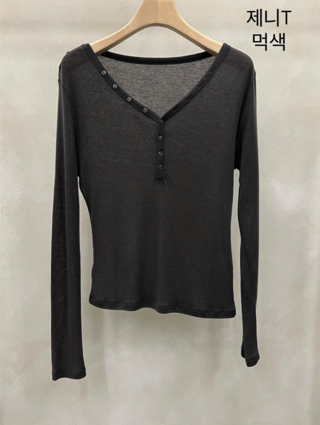 KONI/LAKE-A韓國東大門直郵女士新款熱賣推薦職業長袖T恤KONI/Lake Side長袖T恤圖色3墨色