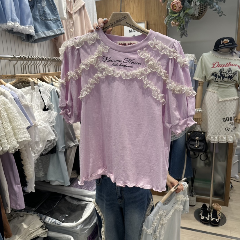 MARI CO韓國直郵女裝新品職業休閑時尚人氣推薦熱賣26春夏T恤MARI COT恤圖色2