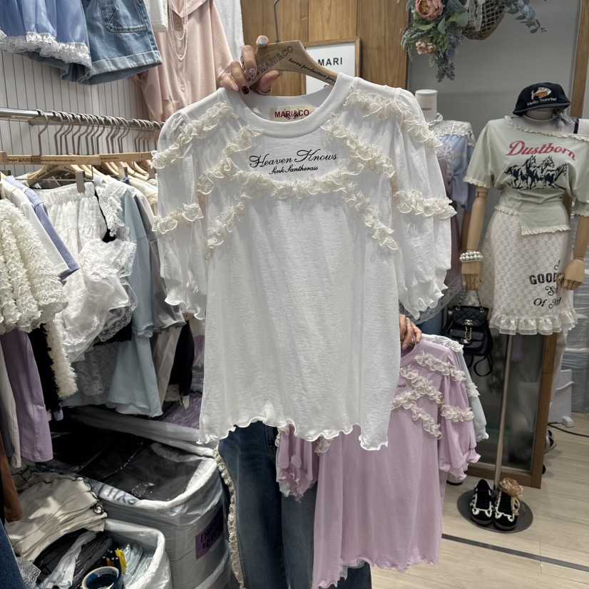 MARI CO韓國直郵女裝新品職業休閑時尚人氣推薦熱賣26春夏T恤MARI COT恤圖色3