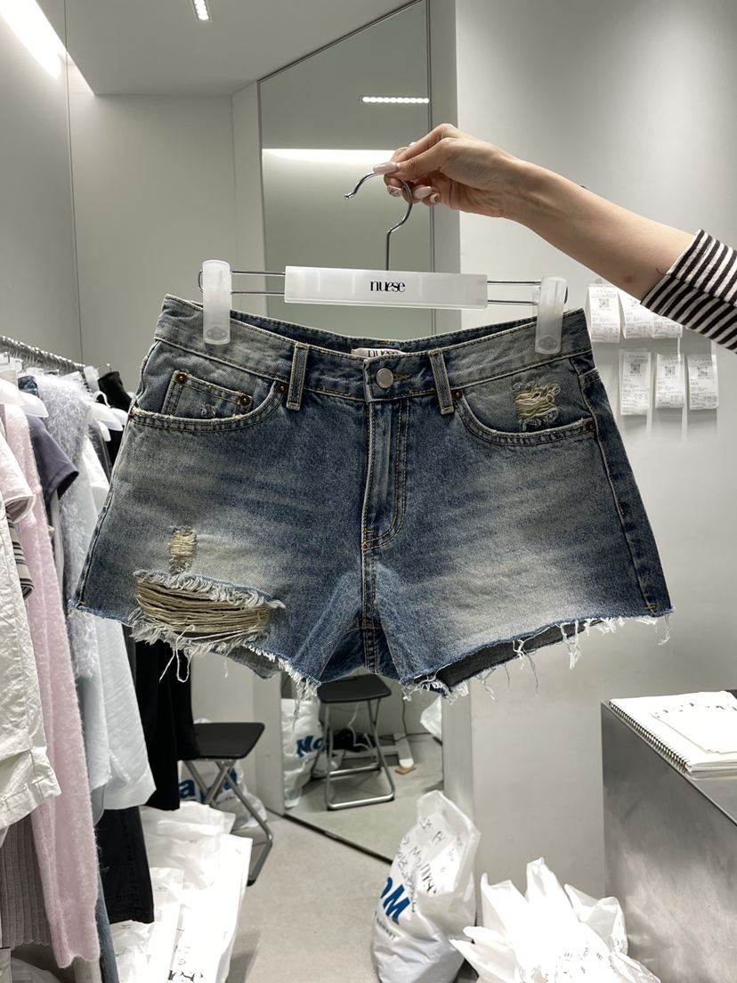 NUESE韓國東大門直郵女裝新品26春夏推薦職業休閑短褲短款NUESE短褲圖色1