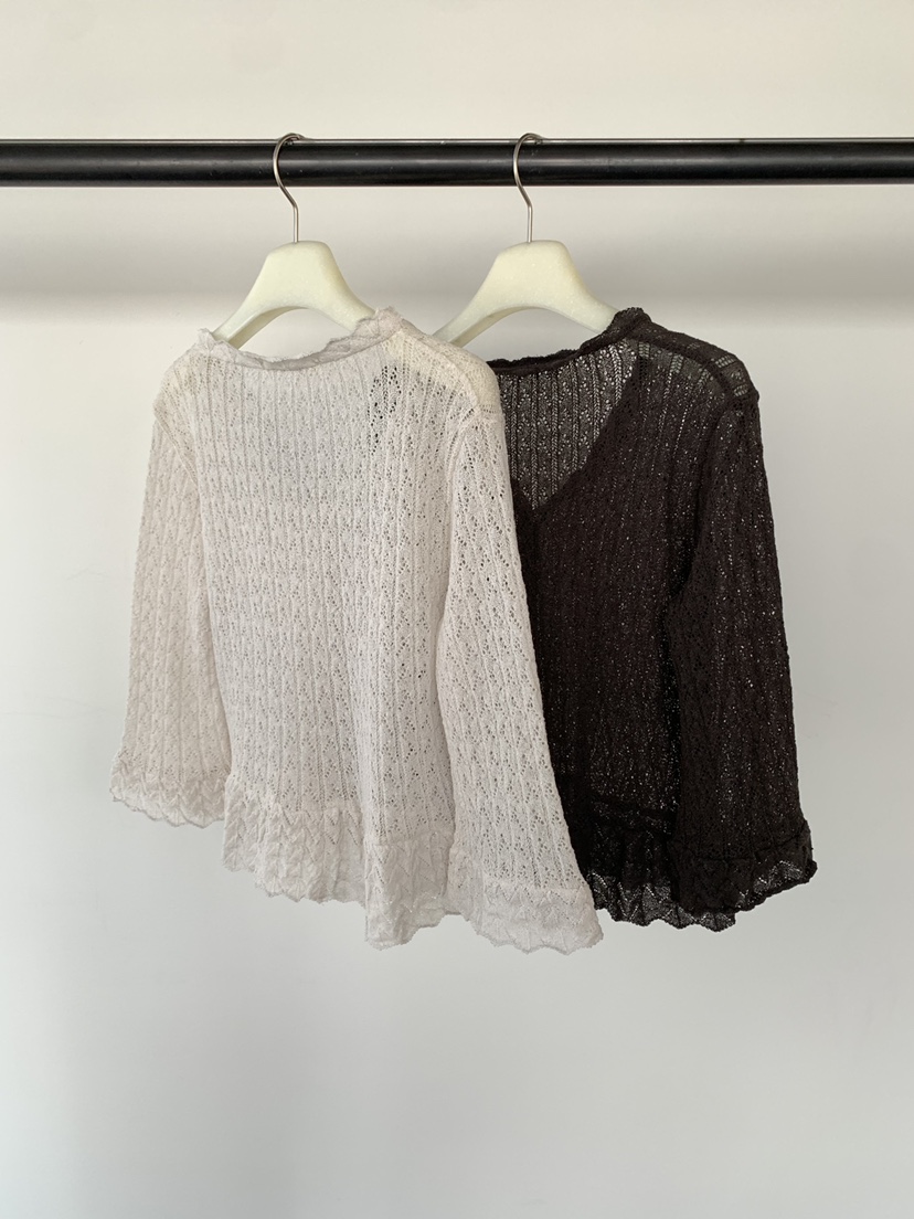 UNDERSON韓國代購女士新品時尚26春夏職業人氣熱賣針織衫UNDERSON針織衫