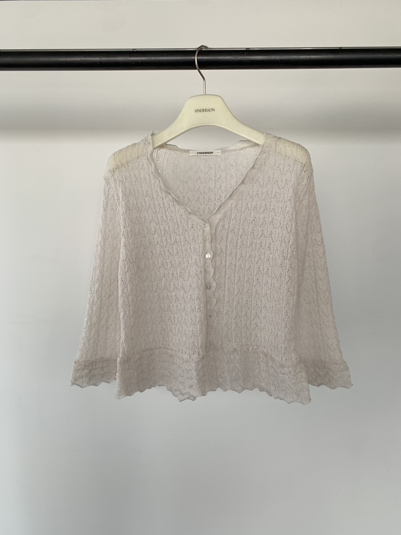 UNDERSON韓國代購女士新品時尚26春夏職業人氣熱賣針織衫UNDERSON針織衫圖色1