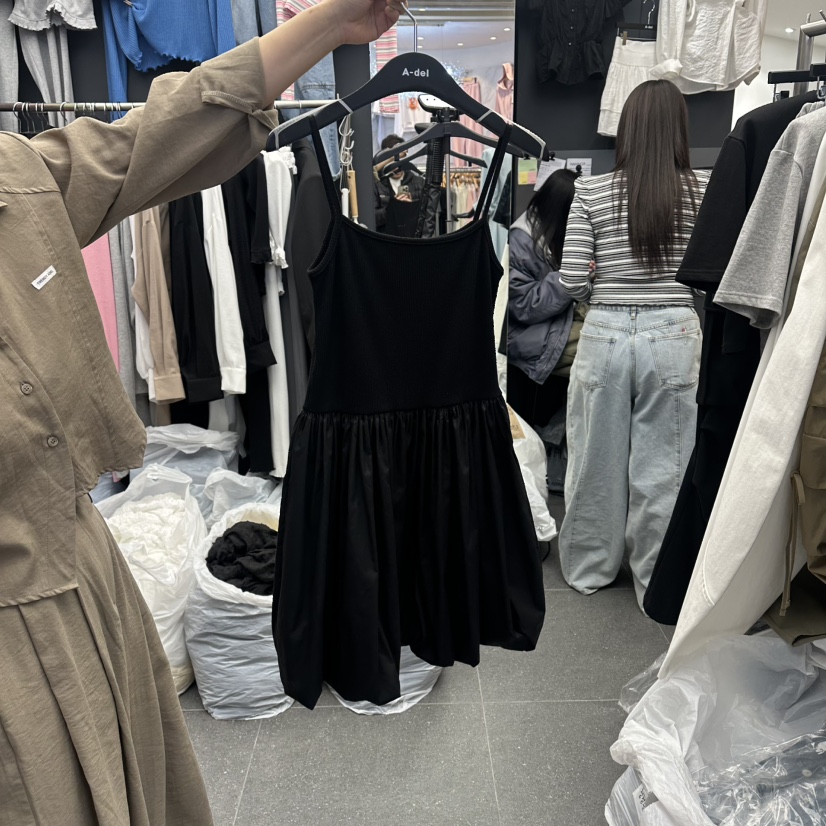 A-DEL韓國代購女裝新款熱賣職業時尚26春夏休閑人氣連衣裙A-DEL連衣裙圖色1