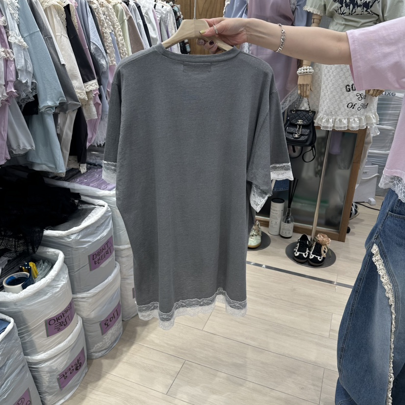 MARI CO韓國東大門直郵女士新款休閑26春夏熱賣職業推薦T恤MARI COT恤