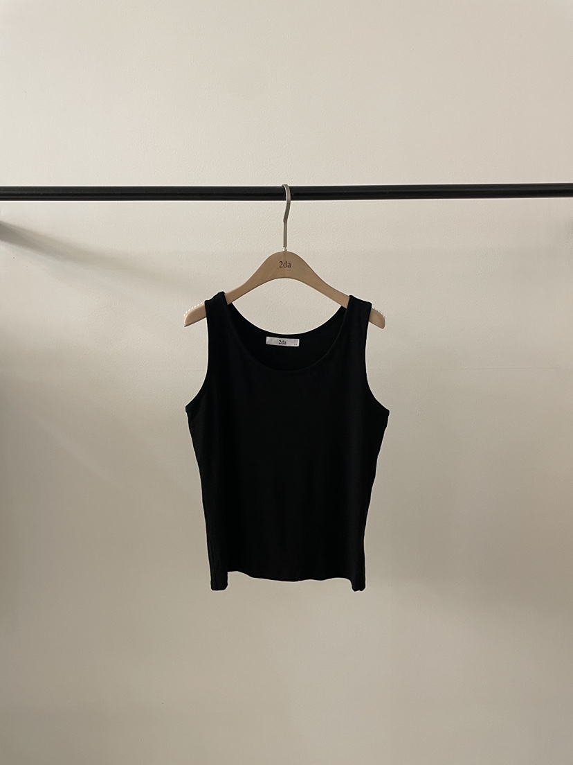 2DA/DARIMI-P韓國東大門直郵女士新款人氣26春夏吊帶背心2DA/DARIMI-P吊帶/背心圖色5黑色