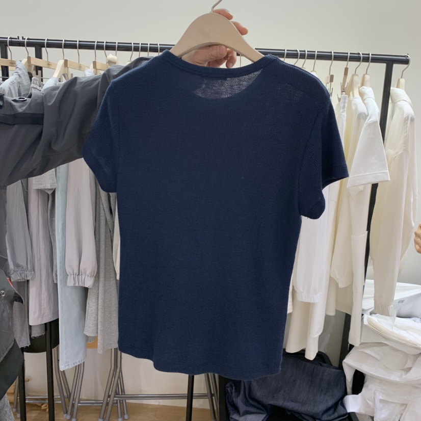 SPAGHETTI韓國東大門代購女裝新款休閑職業26春夏熱賣T恤spaghettiT恤