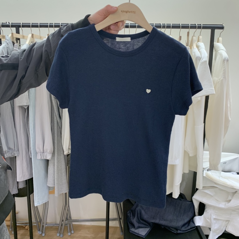 SPAGHETTI韓國東大門代購女裝新款休閑職業26春夏熱賣T恤spaghettiT恤圖色2
