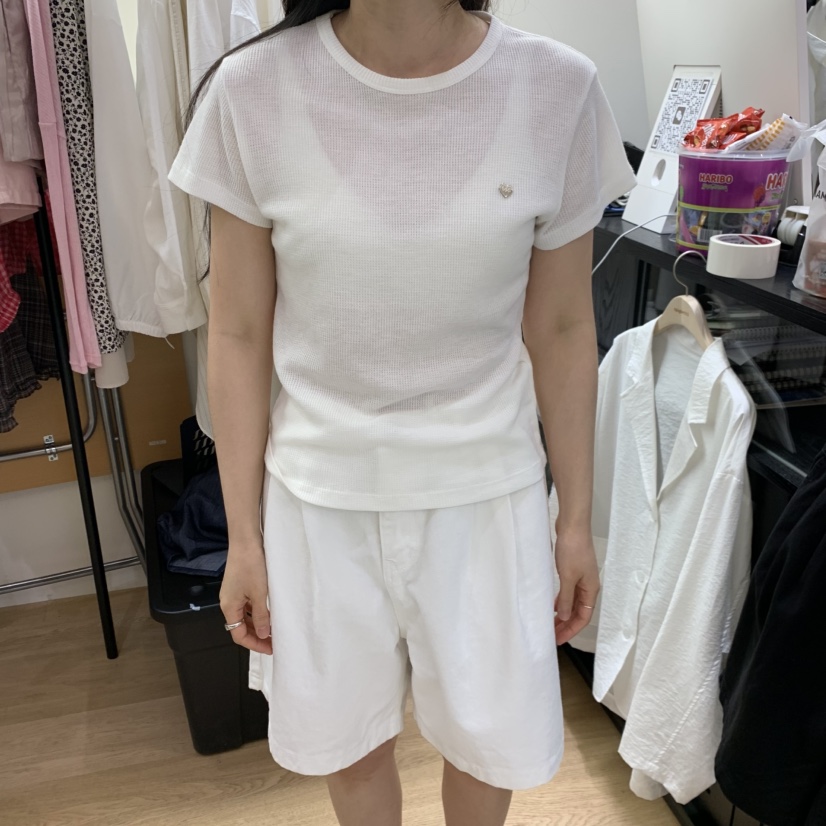 SPAGHETTI韓國東大門代購女裝新款休閑職業26春夏熱賣T恤spaghettiT恤圖色3