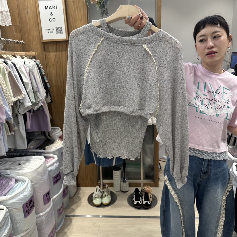 MARI CO韓國直郵實拍女裝新款推薦26春夏人氣職業套裝套裝MARI CO套裝