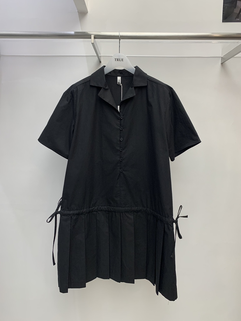 TRUE韓國直郵實拍女裝新品26春夏人氣推薦時尚職業連衣裙TRUE連衣裙圖色2