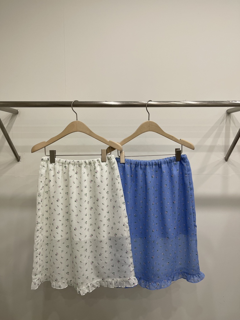 FIFTY韓國直郵女士新款26春夏職業人氣熱賣半身裙中短裙雪紡FIFTY半身裙/中短裙