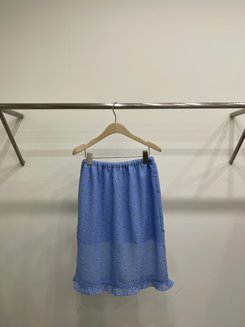 FIFTY韓國直郵女士新款26春夏職業人氣熱賣半身裙中短裙雪紡FIFTY半身裙/中短裙圖色2