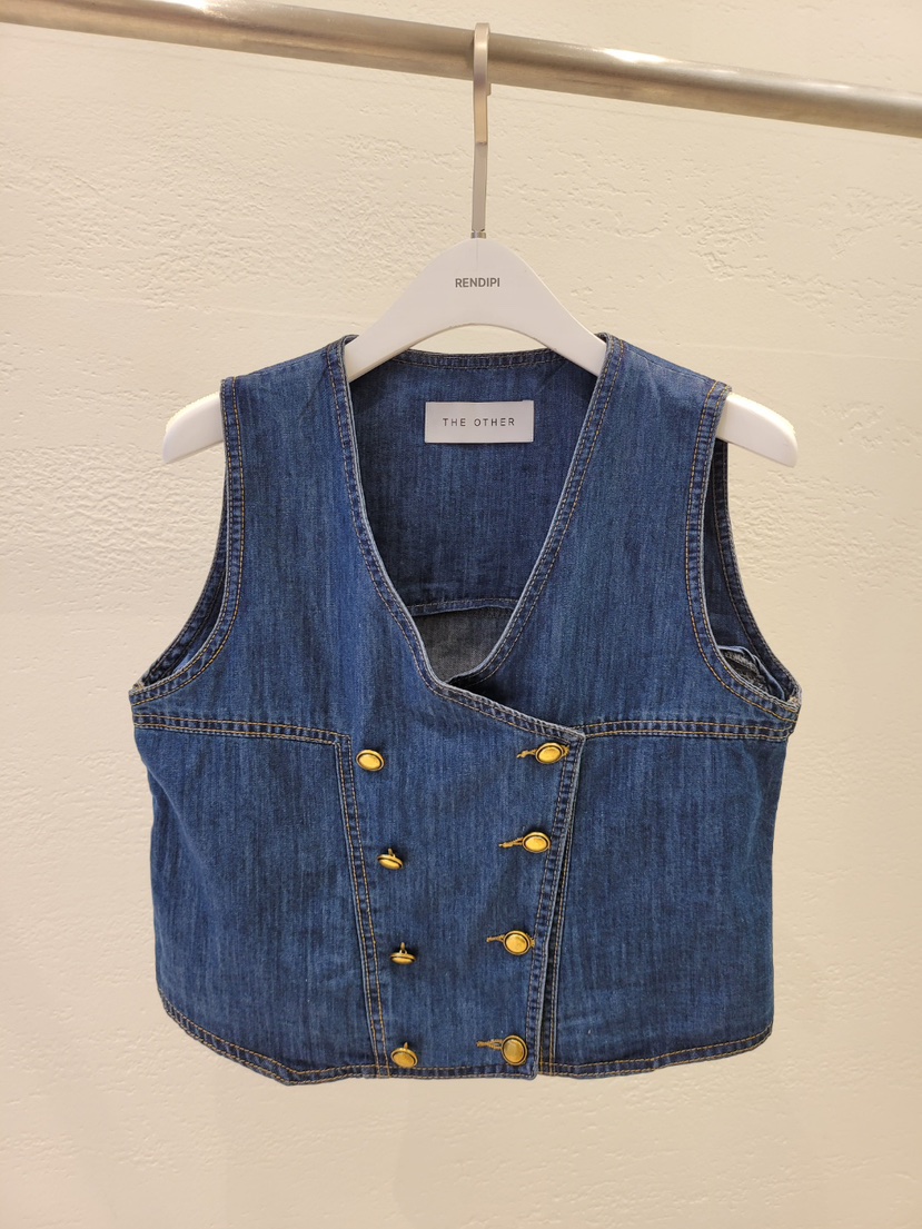 THE OTHER韓國直郵實拍女裝新品推薦休閑熱賣職業時尚馬甲THE OTHER馬甲圖色1