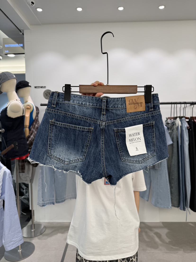 WATERMELON韓國東大門直郵女士新款推薦休閑職業人氣短褲WATER MELON短褲